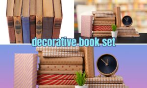 Read more about the article Decorative Book Set: Home Décor with Stylish Faux Books