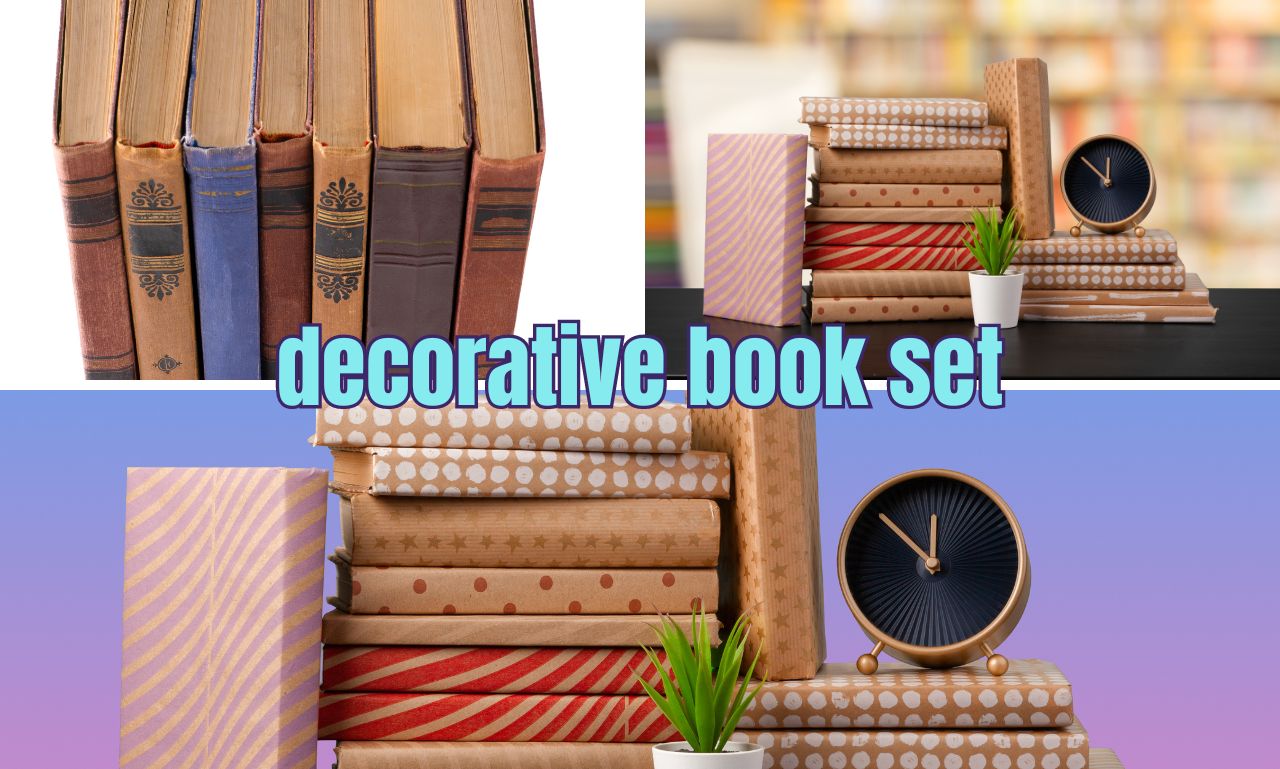 You are currently viewing Decorative Book Set: Home Décor with Stylish Faux Books